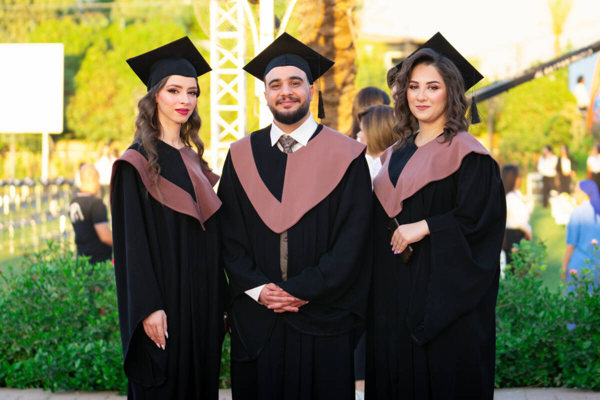 Graduation Catholic University in Erbil